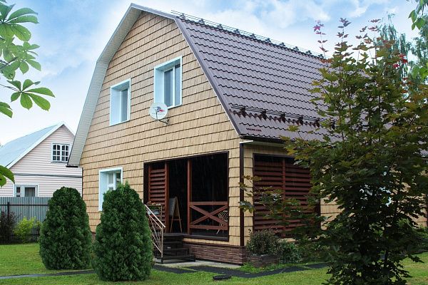 Фасадная панель Сибирская дранка, арабика