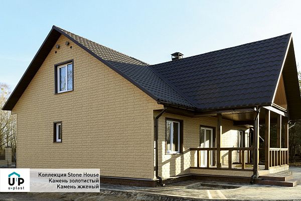 Фасадные панели Стоун Хаус Камень, жженый