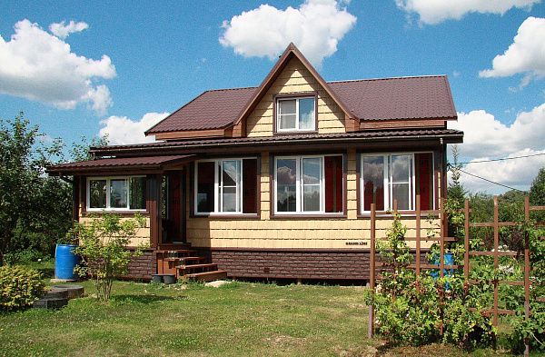 Фасадная панель Сибирская дранка, железо