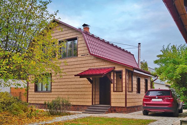 Фасадная панель Сибирская дранка, арабика