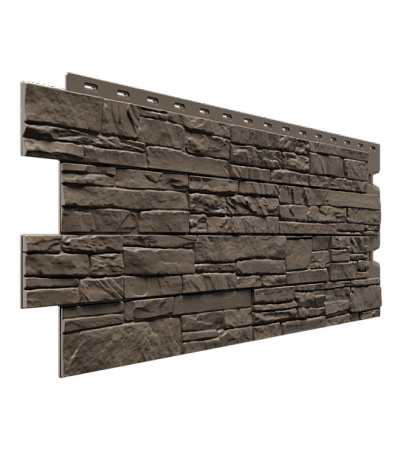 Фасадная панель ДЕКЕ Алтай, шоколад