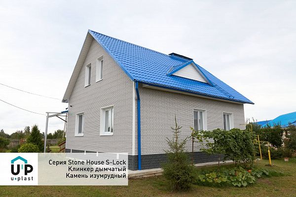 Фасадные панели Стоун Хаус S-Lock Клинкер, терракотовый