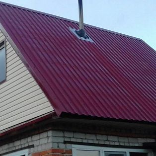 Замена кровли дачного дома