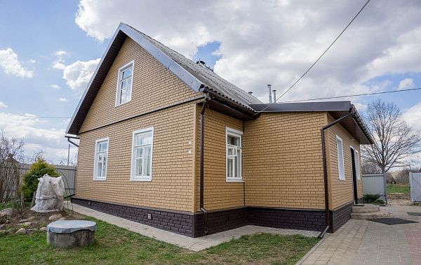 Фасадные панели Стоун Хаус S-Lock Клинкер, терракотовый