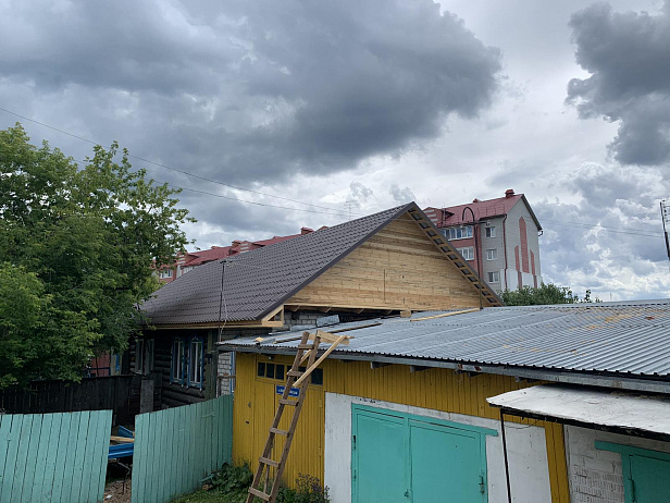 Замена кровли