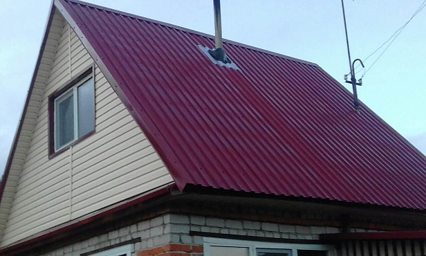 Замена кровли дачного дома