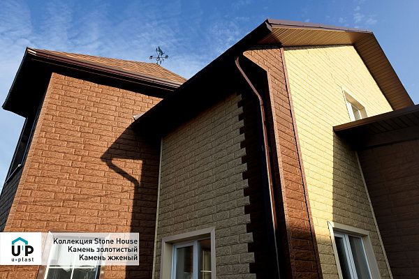 Фасадные панели Стоун Хаус Камень, жженый
