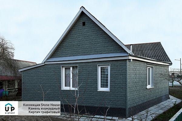 Фасадные панели Стоун Хаус Камень, жженый