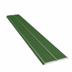 Металлосайдинг Софит LБрус RAL 6002 зеленый