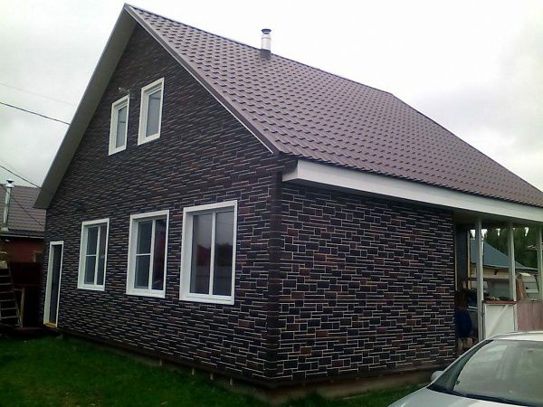 Фасадные панели Камень Пражский, 01