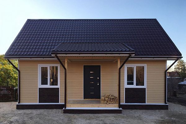 Грандлайн виниловый сайдинг Корабельный брус 3,0 золотой песок