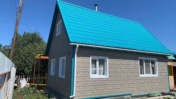 Монтаж фасадных панелей Стоун хаус