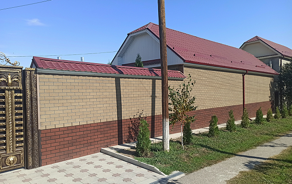 Фасадная плитка Деке PREMIUM BRICK, клубника