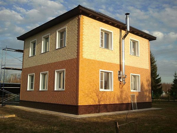 Фасадная панель ДЕКЕ STEIN, бронза